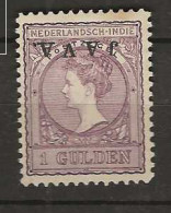 1908 MH Nederlands Indië NVPH 79f JAVA Kopstaand - Indes Néerlandaises