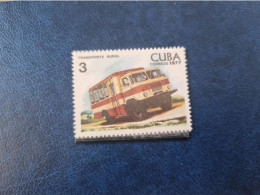 CUBA  NEUF  1977   TRANSPORTE  RURAL  //  PARFAIT  ETAT  //  1er  CHOIX  // - Nuovi