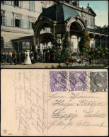 Postcard Karlsbad Karlovy Vary Kaiserbrunnen. 1909  MF Öste3rreich - Tchéquie