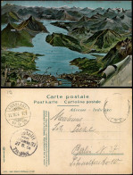 Ansichtskarte Luzern Lucerna Vierwaldstättersee - Künstlerkarte 1904 - Sonstige & Ohne Zuordnung