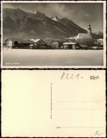 Ansichtskarte Inzell / Obb. Panorama-Ansicht, Winter Ort Verschneit 1940 - Other & Unclassified