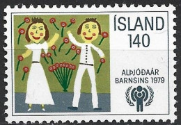 ISLANDIA 1979 - ICELAND - AÑO INTERNACIONAL DEL NIÑO - YVERT 496** - Ungebraucht