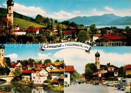 72929994 Gmund Tegernsee Panorama Teilansicht Strassenpartie Gmund A.Tegernsee - Other & Unclassified