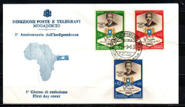 SOMALIA - 1963 - 3rd Anniv. Of Independence - PRIMO GIORNO - FIRST DAY - PREMIER JOUR - ERSTTAG - PRIMER DIA - Somalie (1960-...)