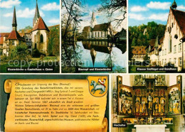 72929940 Blaubeuren Klosterkirche Kapitelhaus Blautopf Klosterkirche Suedfluegel - Blaubeuren