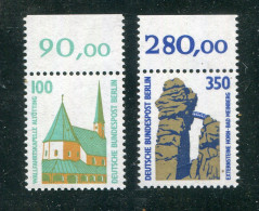 "BERLIN" 1989, Mi. 834/835 ** (R1282) - Nuevos