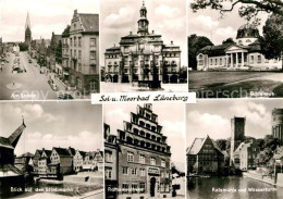 72929860 Lueneburg Am Sande Rathaus Badehaus Stintmarkt Rathsapotheke Ratsmuehle - Lüneburg