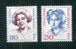 "BERLIN" 1989, Mi. 844/845 ** (R1283) - Unused Stamps