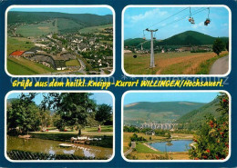 72929768 Willingen Sauerland Fliegeraufnahme Sessellift Park Viadukt Willingen S - Other & Unclassified