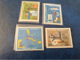 CUBA  NEUF  1971   DIA  MUNDIAL  DE  LA  METEOROLOGIA  //  PARFAIT  ETAT  //  1er  CHOIX  // - Unused Stamps