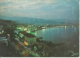 Diano Marina (Imperia) Panorama Notturno Da Ponente, View Seen From The West By Night, Vue La Nuit - Imperia