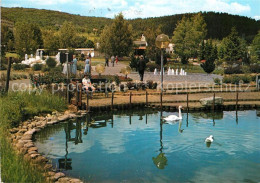 72929575 Bad Soden-Salmuenster Wassergarten Schwaene Bad Soden-Salmuenster - Sonstige & Ohne Zuordnung