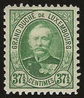 Luxembourg  .  Y&T .   64  .   **    .    Neuf Avec Gomme Et SANS Charnière - 1891 Adolphe Voorzijde