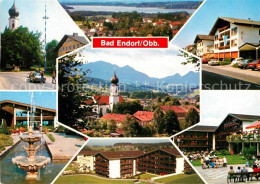 72929550 Bad Endorf Schachbreitt Im Park Brunnen Kirche Bad Endorf - Other & Unclassified