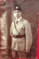 Juive Juif Jewish Palestine Police Man Real Photocard 1920's Judaika - Giudaismo