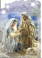 Czech Republic Heavenly Christmas Joseph Mary With Jesus Child 2022 - Other & Unclassified