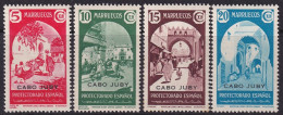 Cape Juby 1939 Sc 86-9 Cabo Juby Ed 112-5 Set MNH** - Kaap Juby