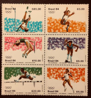 Brasil 1984 Yvert 1648/53 ** - Neufs