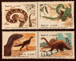 Brasil 1991 Yvert 2019/22 ** - Unused Stamps