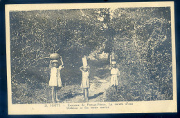 Cpa Des Antilles Haïti -- Environs De Port Au Prince - Corvée D' Eau     MAI24-07 - Haiti