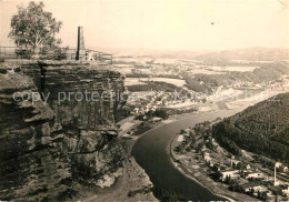 72927555 Bad Schandau Blick Vom Lilienstein Bad Schandau - Bad Schandau