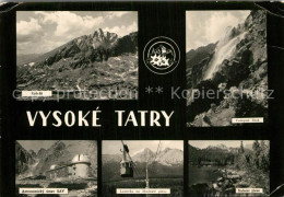 72927313 Vysoke Tatry Krivan Seilbahn Patie Am Fluss Astronomicky Ustav SAV Slow - Slowakei
