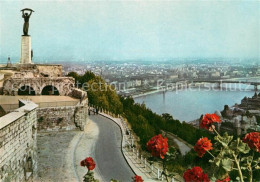 72926879 Budapest Ansicht Mit Gellert Berg Denkmal Donau Budapest - Hongarije