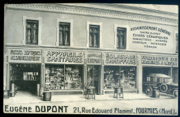 Cpa Du 59 Fourmies établissement Eugène Dupont Rue Edouard Flament -- Sanitaires éclairage      MAI24-07 - Fourmies