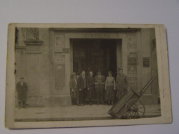 SEINE MARITIME-LE HAVRE -CARTE PHOTO MAGASIN L BOURLIER  MERCESERIE BONNETERIE EN GROS  ANIMEE - Zonder Classificatie