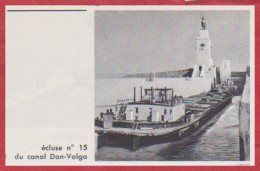 Ecluse N°15 Du Canal Don Volga. Russie. URSS. Larousse 1960. - Historical Documents