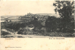 Graudenz - Blick Von Böslershöhe - Pommern