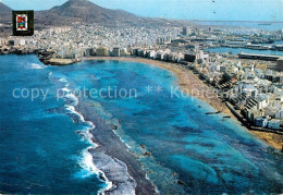 72926241 Las Palmas Gran Canaria Playa Las Canteras Vista Aerea Las Palmas Gran  - Andere & Zonder Classificatie