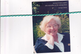 Lydie Courtens-Vandenberghe, Overleden Brasschaat 1999. Foto - Overlijden