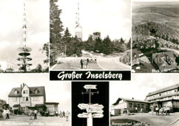 72925690 Grosser Inselsberg Fernsehturm Gaststaette Grosser Inselsberg Berggasth - Otros & Sin Clasificación
