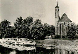 72925680 Brandenburg Havel Johanniskirche Motorschiff Aktivist  Brandenburg - Brandenburg