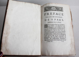 EPISTRES DE SAINT PAUL AUS GALATES EPHESIENS PHILIPPIENS.. + EXPLICATION 1711 T3 / ANCIEN LIVRE XVIIIe SIECLE (2603.147) - 1701-1800