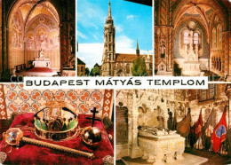 72925390 Budapest Matyas Templom Matthiaskirche Innenansichten Reliquien Grabsta - Hongrie