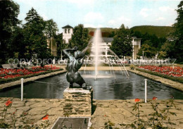 72925366 Bad Muenster Stein Ebernburg Thermal Sol Radiumbad Skulptur Bad Muenste - Sonstige & Ohne Zuordnung