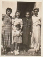 JEWISH JUDAICA TURQUIE  FAMILY ARCHIVE SNAPSHOT MINI PHOTO  HOMME FEMME WOMAN  4.2X5.7 Cm. - Anonyme Personen