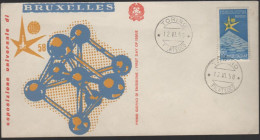 ITALIA - ITALIE - ITALY - 1958 - 25 Esposizione Internazionale Di Bruxelles - FDC - FDC