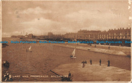 R088277 Lake And Promenade. Southport. Valentines Selectype Series. British Manu - World