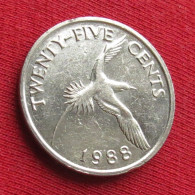 Bermuda 25 Cents 1988 KM# 47 Lt 766 Bermudes Bermudas - Bermuda