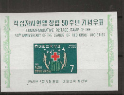 1969 MNH South Korea Mi Block 283 Postfris** - Korea (Süd-)