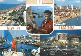 72923153 Riccione Strand Hotels Hafen Fischkutter Fischer Riccione - Other & Unclassified