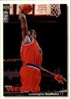 1995-96 COLLECTOR'S CHOICE #294 CHRIS WEBBER - 1990-1999