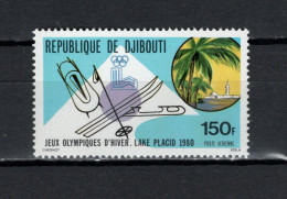 Djibouti 1980 Olympic Games Lake Placid Stamp MNH - Invierno 1980: Lake Placid