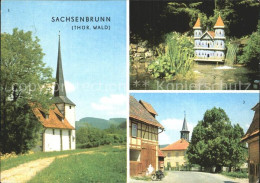 72922572 Sachsenbrunn Kirche Zur Waltersruh Alte Linde  Sachsenbrunn - Otros & Sin Clasificación