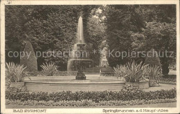 72922298 Bad Pyrmont Springbrunnen An Der Hauptallee Bad Pyrmont - Bad Pyrmont