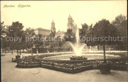 72922270 Muenchen Hofgarten Fontaene Muenchen - Muenchen