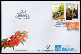 URUGUAY 2023 (Festival, Music, Tourism, Animal, Amphibian, San Martin Toad, Vampire Bat) - 1 Cover With Special Postmark - Uruguay
